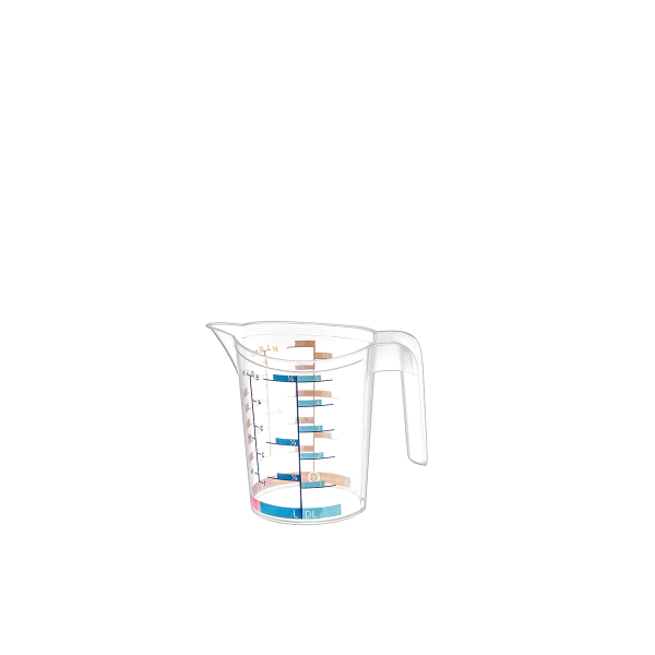 0,5 Litre Multi Ölçü Kabı 0,5 Litre Multi Ölçü Kabı