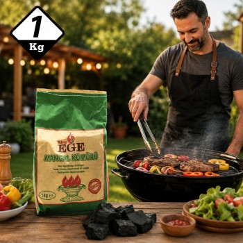 1 kg Mangal Kömürü - Çıra Hediyeli - Meşe Kömürü 1 kg Mangal Kömürü - Çıra Hediyeli - Meşe Kömürü