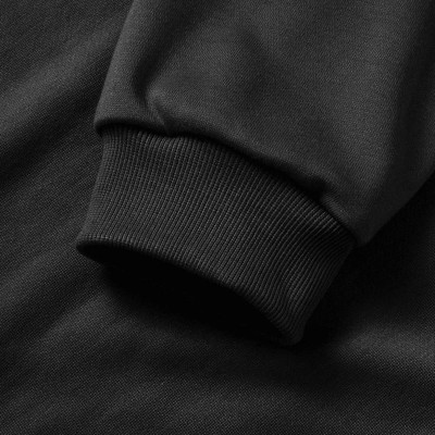10 Kasıma Özel 3 İplik Kapüşonlu Baskılı SweatShirt Hoodie - Siyah