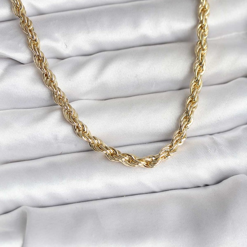14K Gold Renk Kaplama Burgu Model CM Kadın Kolye 14K Gold Renk Kaplama Burgu Model CM Kadın Kolye