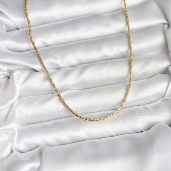 14K Gold Renk Kaplama İnce Zincir Model CM Kadın Kolye 14K Gold Renk Kaplama İnce Zincir Model CM Kadın Kolye