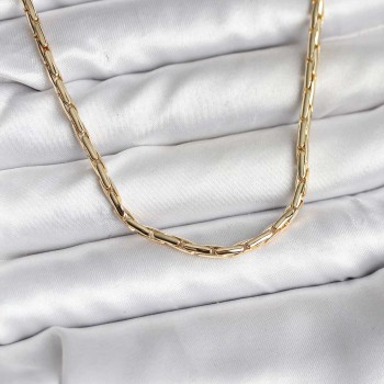 14K Gold Renk Kaplama Model CM Kadın Kolye