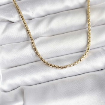 14K Gold Renk Kaplama Zincir Model CM Kadın Kolye