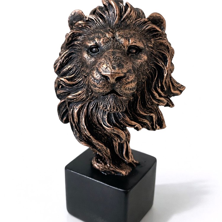 14x9 cm Polyester Aslan Büstü 14x9 cm Polyester Aslan Büstü