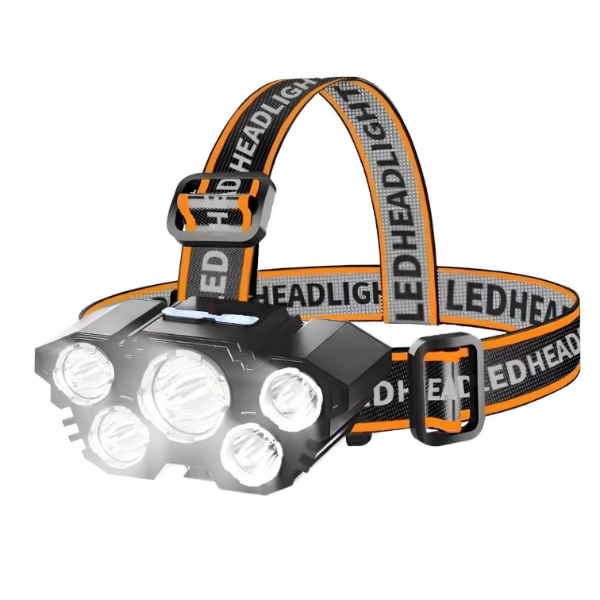 150W 5 LED Ultra Güçlü Kafa Lambası 150W 5 LED Ultra Güçlü Kafa Lambası