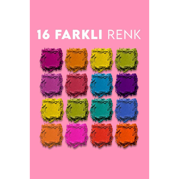16'lı Yaz Far Paleti - 2'li Set 16'lı Yaz Far Paleti - 2'li Set