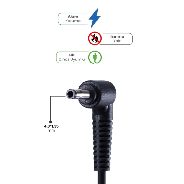 19V 4.74A 4.0 * 1.35mm 90W HP İçin Laptop Adaptör 19V 4.74A 4.0 * 1.35mm 90W HP İçin Laptop Adaptör