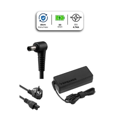 19V 4.74A 5.5 * 2.5mm 90W TOSHIBA İçin Laptop Adaptör 19V 4.74A 5.5 * 2.5mm 90W TOSHIBA İçin Laptop Adaptör