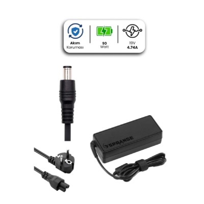 19V 4.74A 4.8 * 1.7mm Bullet 90W HP İçin Laptop Adaptör 19V 4.74A 4.8 * 1.7mm Bullet 90W HP İçin Laptop Adaptör