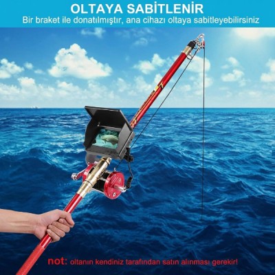 20 Metre Sualtı Balık Tutma Kamerası 20 Metre Sualtı Balık Tutma Kamerası