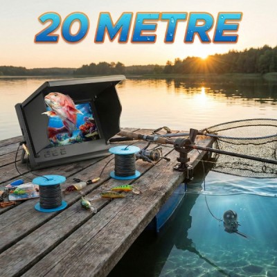 20 Metre Sualtı Balık Tutma Kamerası 20 Metre Sualtı Balık Tutma Kamerası