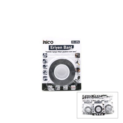 20 mm x 3 mt Eriyen Bant - Esnek - Çift Taraflı - Kendinden Kaynayan 20 mm x 3 mt Eriyen Bant - Esnek - Çift Taraflı - Kendinden Kaynayan