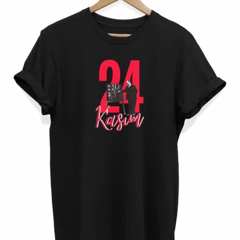 24 Kasım Öğretmenler Günü Öğretmen Hediyesi Baskılı Oversize T-shirt - Siyah 24 Kasım Öğretmenler Günü Öğretmen Hediyesi Baskılı Oversize T-shirt - Siyah