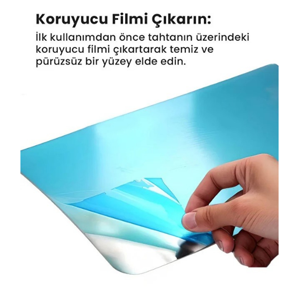 2'li Paslanmaz Çelik Kesim Panosu Seti 2'li Paslanmaz Çelik Kesim Panosu Seti