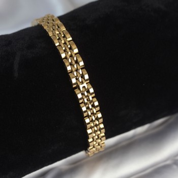 316L Çelik 7 mm Kalınlıkta Gold Renkli Erkek Bileklik 316L Çelik 7 mm Kalınlıkta Gold Renkli Erkek Bileklik