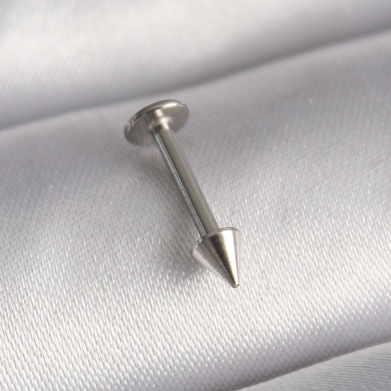 316L Çelik Gümüş Renk Çivi Model Piercing