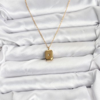 316L Çelik Zincir Gold Renk Minimal Kutup Yıldızı Model Kadın Kolye 316L Çelik Zincir Gold Renk Minimal Kutup Yıldızı Model Kadın Kolye