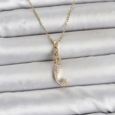 316L Çelik Zincir Gold Renk Zirkon Taşlı Deniz Kızı Model Kadın Kolye 316L Çelik Zincir Gold Renk Zirkon Taşlı Deniz Kızı Model Kadın Kolye