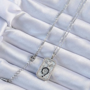 316L Çelik Zincir Gümüş Renk Zirkon Taşlı Minimal Papatya Figürlü Tarot Kolye 316L Çelik Zincir Gümüş Renk Zirkon Taşlı Minimal Papatya Figürlü Tarot Kolye