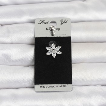 316L Cerrahi Çelik Lotus Model Göbek Piercing 316L Cerrahi Çelik Lotus Model Göbek Piercing