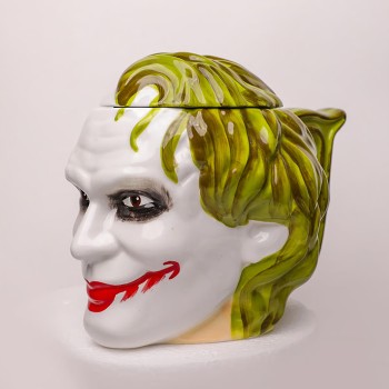 3D Kapaklı Joker Tasarımlı Porselen Kupa Bardak 3D Kapaklı Joker Tasarımlı Porselen Kupa Bardak