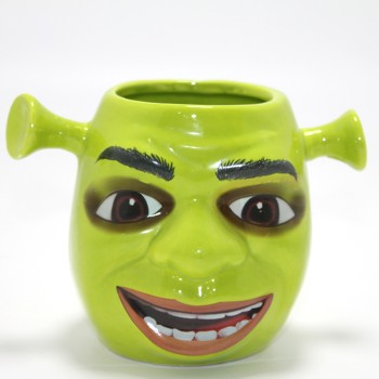 3D Shrek Tasarımı Porselen Kupa Bardak 3D Shrek Tasarımı Porselen Kupa Bardak