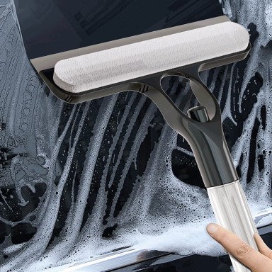 4 in 1 Spreyli Çek Çekli Camsil ve Fırça Aparatı 4 in 1 Spreyli Çek Çekli Camsil ve Fırça Aparatı