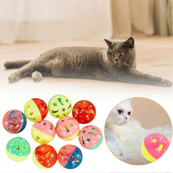 4'lü Çıngıraklı Top Kedi Oyuncağı 4'lü Çıngıraklı Top Kedi Oyuncağı