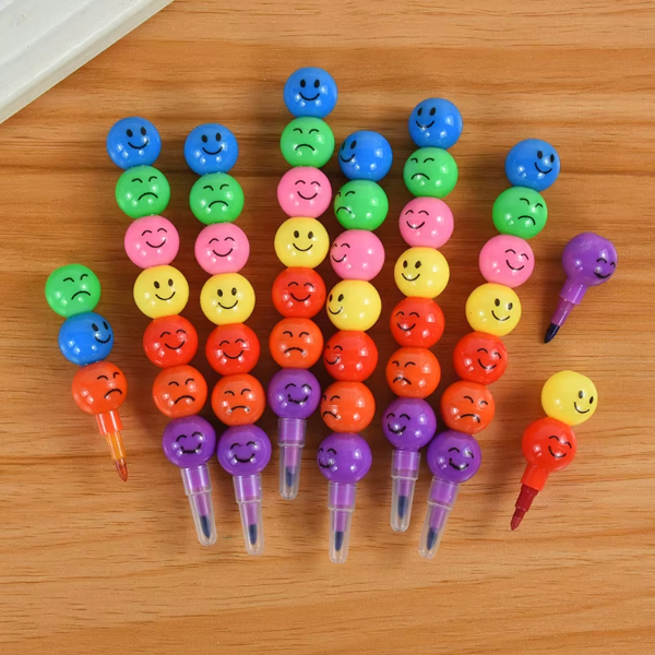 4'lü Emojili Yumurtlayan Boya Kalemi Seti 4'lü Emojili Yumurtlayan Boya Kalemi Seti