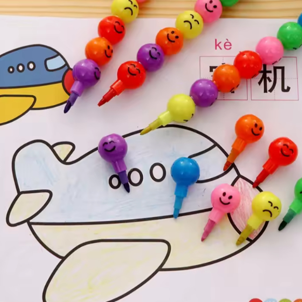 4'lü Emojili Yumurtlayan Boya Kalemi Seti 4'lü Emojili Yumurtlayan Boya Kalemi Seti