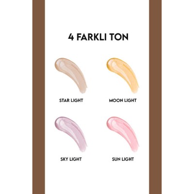 4'lü Likit Highlighter Aydınlatıcı Seti 4'lü Likit Highlighter Aydınlatıcı Seti