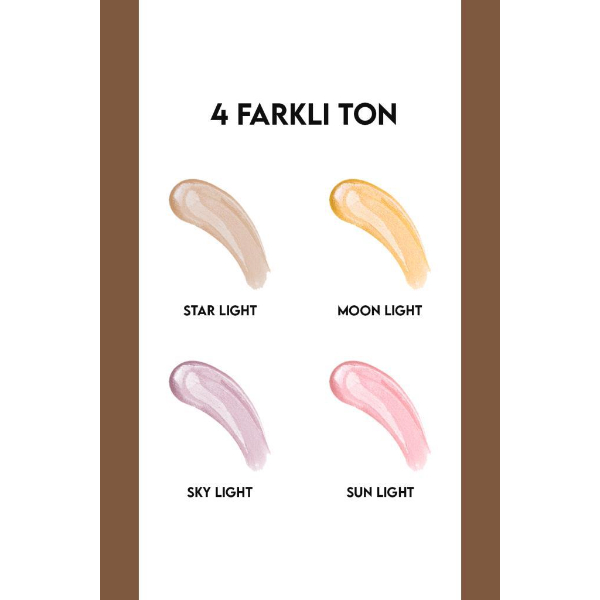 4'lü Likit Highlighter Aydınlatıcı Seti 4'lü Likit Highlighter Aydınlatıcı Seti