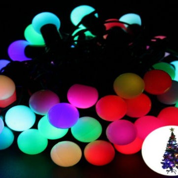 5 Metre 28 Mini Top RGB Led Siyah Kablo