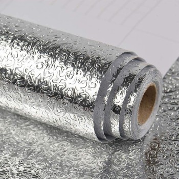 5 Metre Alüminyum Folyo Yapışkanlı Mutfak Koruyucu