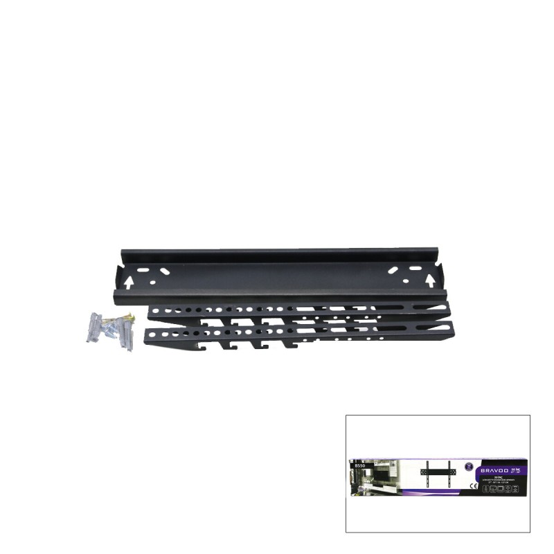 50 İnç ve 27 İnç - 50 İnç Sabit TV Askı Aparatı - LCD LED TV Uyumlu - 56-127 cm 