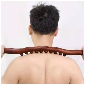 60 cm Doğal Ahşap Masaj Sopası 60 cm Doğal Ahşap Masaj Sopası