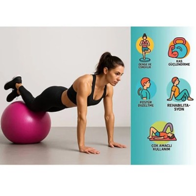 60 cm Pilates Topu 60 cm Pilates Topu
