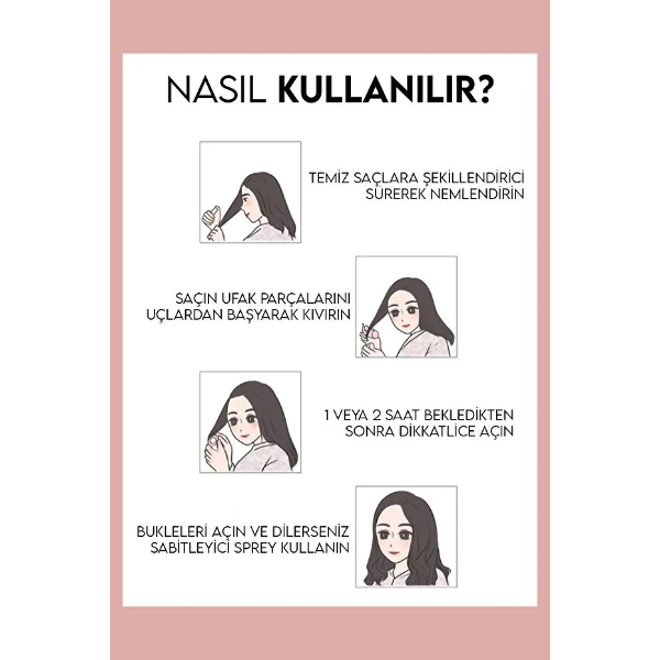 6'lı Bigudi Seti