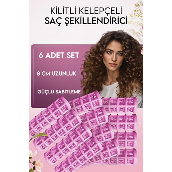 6'lı Bigudi Seti