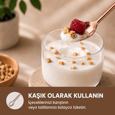 6'lı Kaşıklı Pipet Seti - Bronz - Pipet Temizleme Fırçası 6'lı Kaşıklı Pipet Seti - Bronz - Pipet Temizleme Fırçası