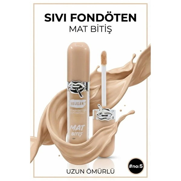6'lı Mat Bitişli Fondöten Seti 6'lı Mat Bitişli Fondöten Seti