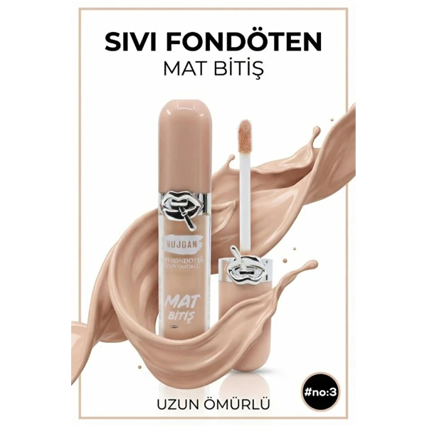 6'lı Mat Bitişli Fondöten Seti 6'lı Mat Bitişli Fondöten Seti