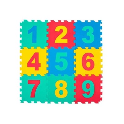 9 Parça Sayılar Puzzle Yer Matı 9 Parça Sayılar Puzzle Yer Matı