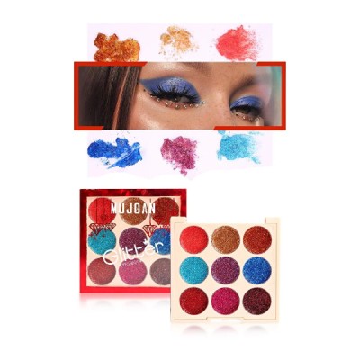 9 Renk Glitter Diamond Far Paleti - 2'li Set 9 Renk Glitter Diamond Far Paleti - 2'li Set