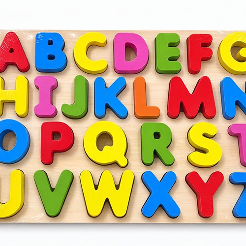 Ahşap Alfabe Puzzle Eğitici Oyuncak Ahşap Alfabe Puzzle Eğitici Oyuncak