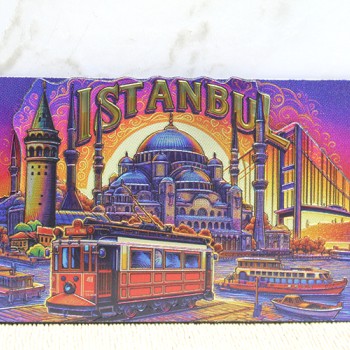 Ahşap İstanbul Temalı Magnet - Model 9 Ahşap İstanbul Temalı Magnet - Model 9