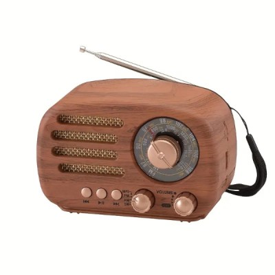Ahşap Retro Radyo Ahşap Retro Radyo