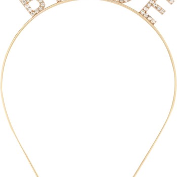 Altın Gold Renk Bekarlığa Veda Kristal Taş Bride Tacı İthal Altın Gold Renk Bekarlığa Veda Kristal Taş Bride Tacı İthal