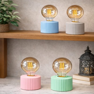 Ampul Tasarımlı Retro Masa Lambası Ampul Tasarımlı Retro Masa Lambası