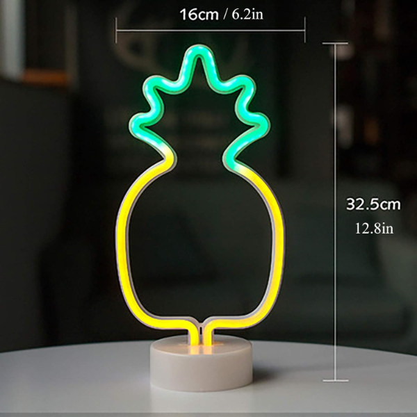 Ananas Neon LED Lamba Ananas Neon LED Lamba